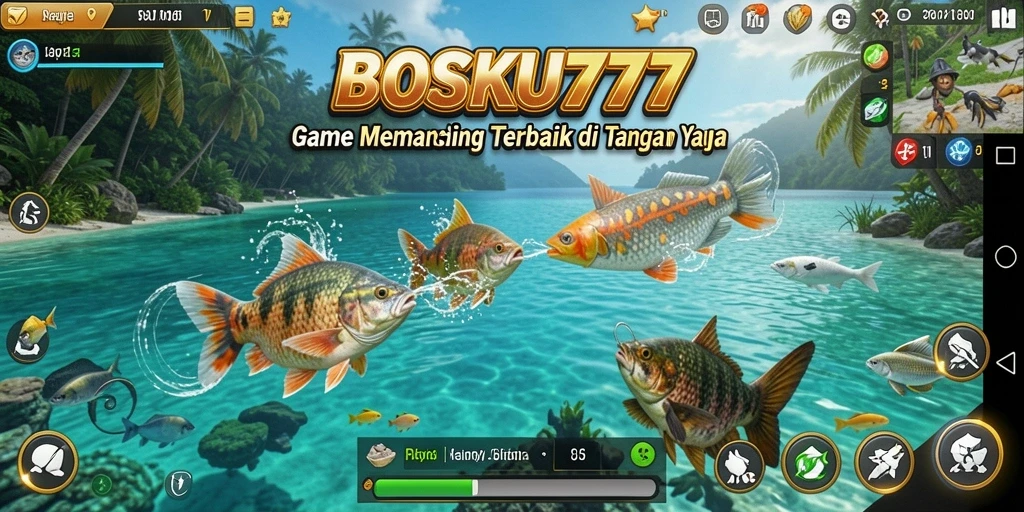 Tangkapan ikan besar di gameplay BOSKU777 yang seru.