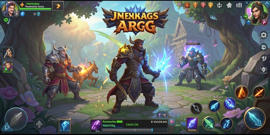 Gameplay ARPG seru dengan pertarungan yang dinamis.