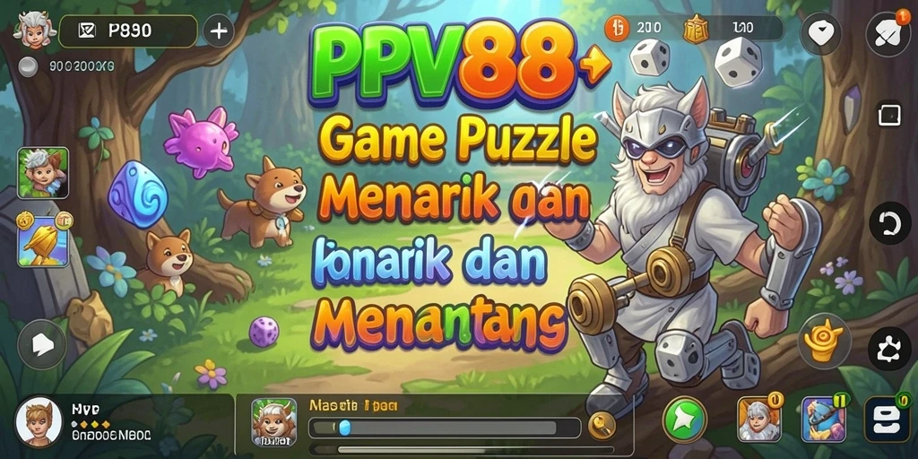 Tampilan gameplay PPV88 dengan berbagai tantangan puzzle menarik.