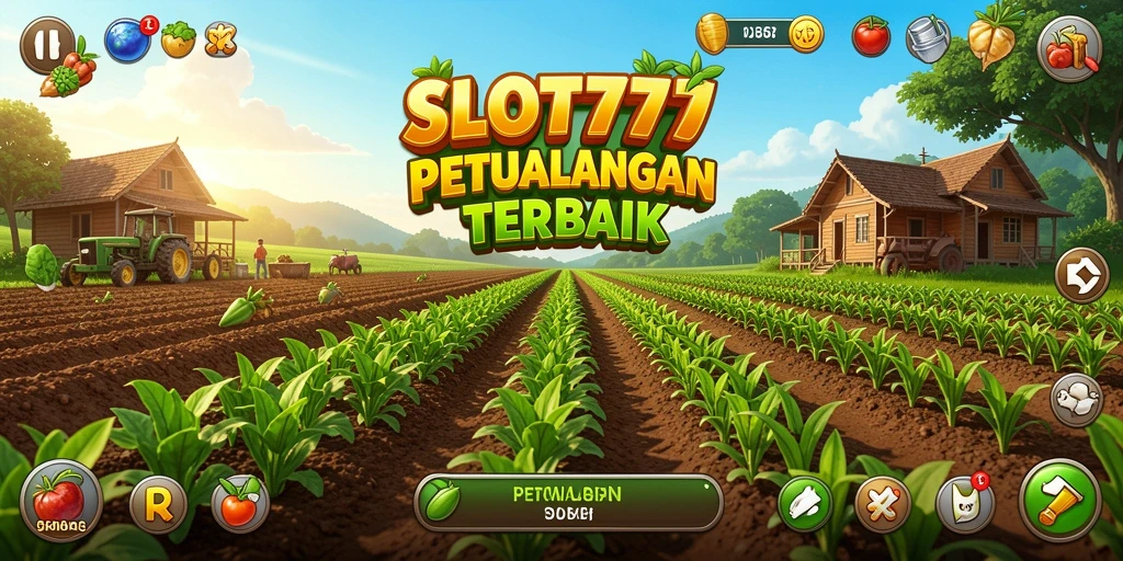 Gameplay seru SLOT777 dengan pengalaman bertani yang menyenangkan.