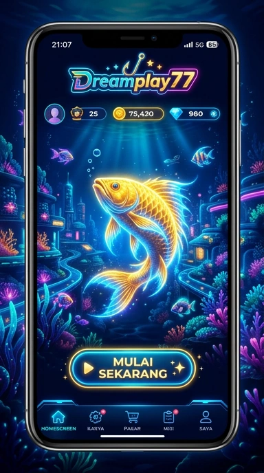 Antarmuka pengguna yang sederhana dan efisien di dreamplay77.